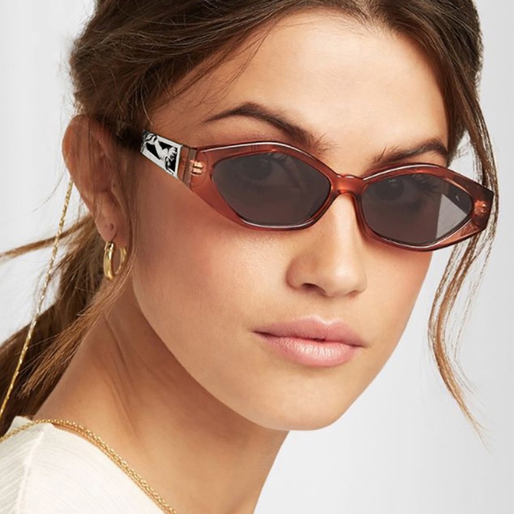 Angled Frame Sunglasses - Picture 2 of 2